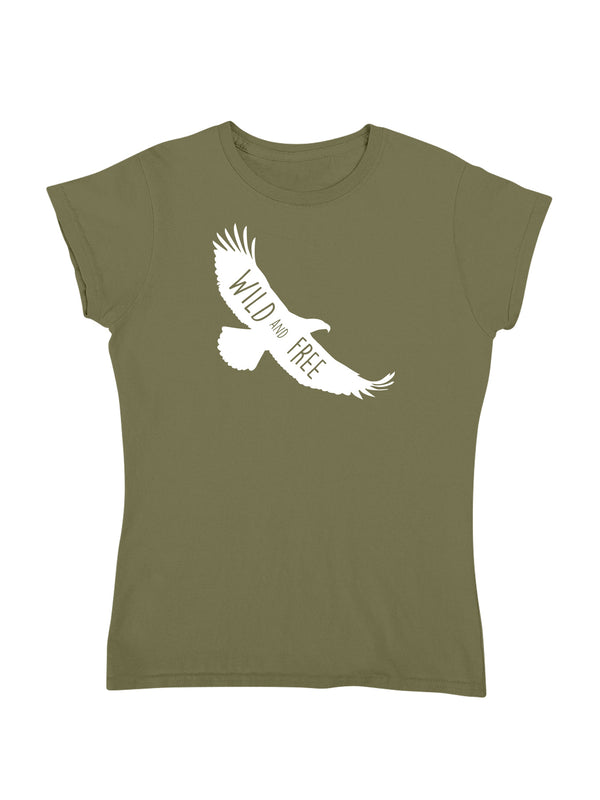 Wild and Free | Damen T-Shirt