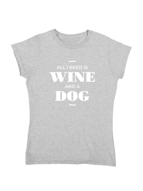 WINE AND DOG | Damen T-Shirt