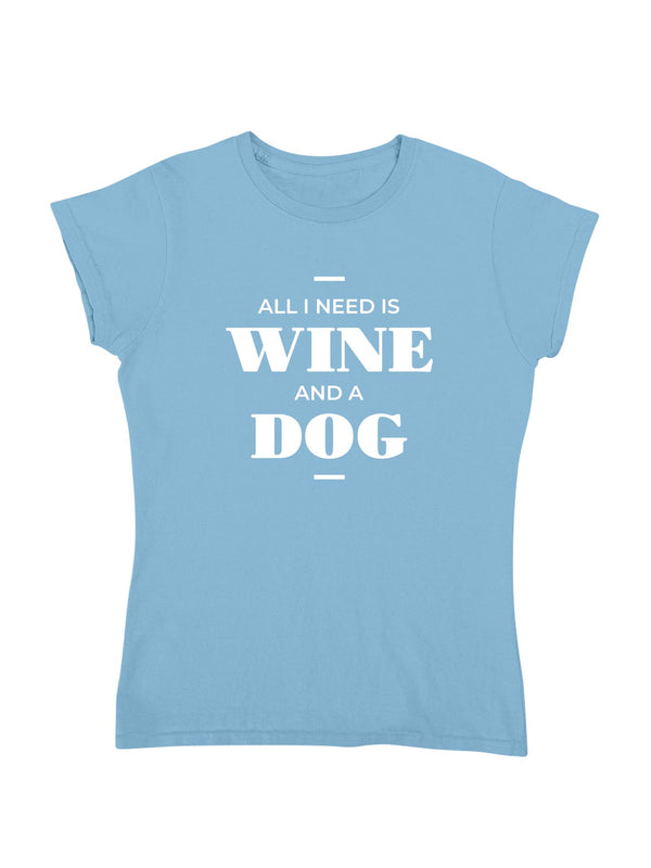 WINE AND DOG | Damen T-Shirt