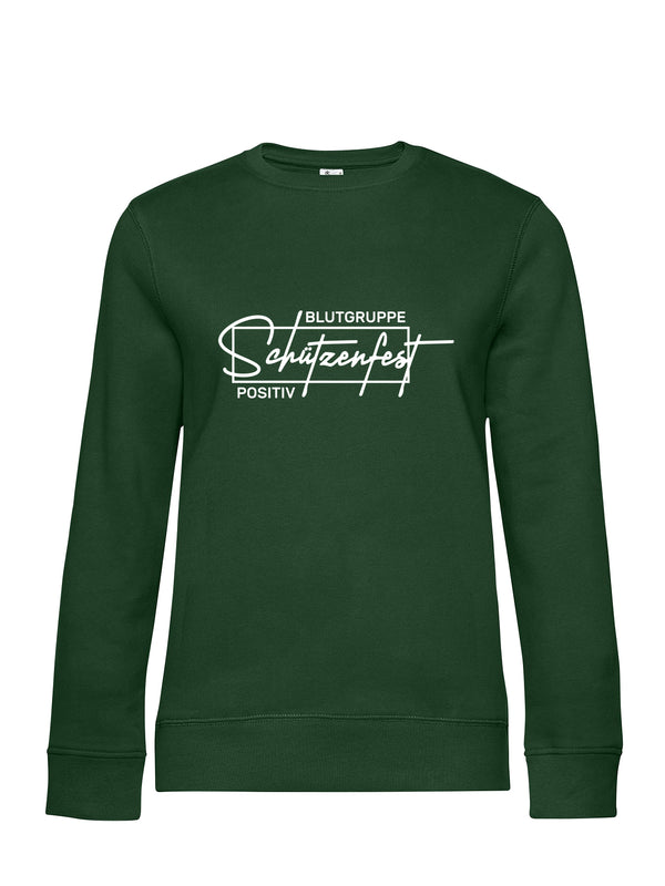 Blutgruppe Schützenfest | Damen Sweatshirt