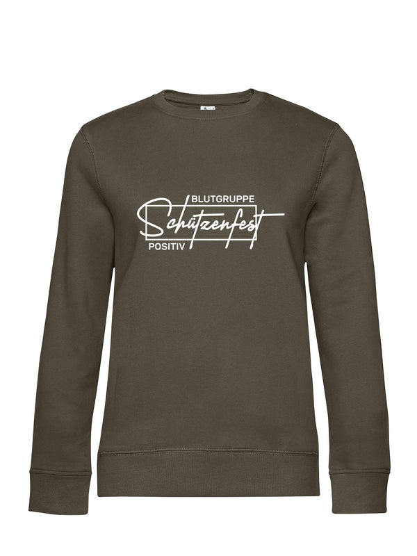 Blutgruppe Schützenfest | Damen Sweatshirt