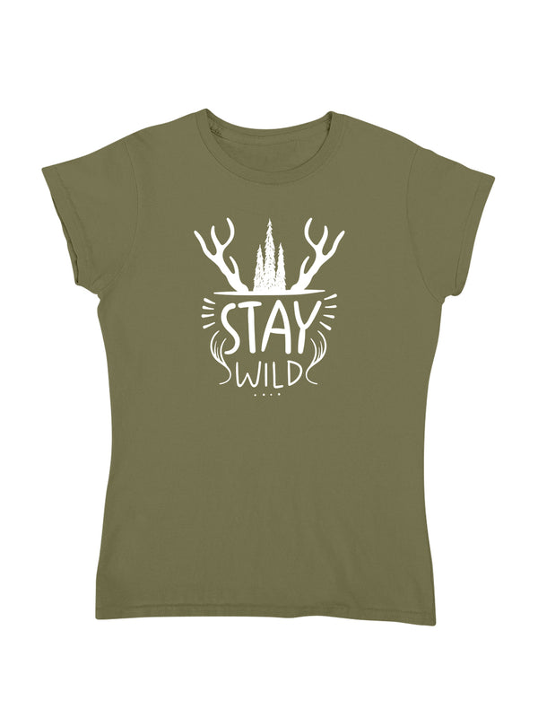 Stay Wild | Damen T-Shirt