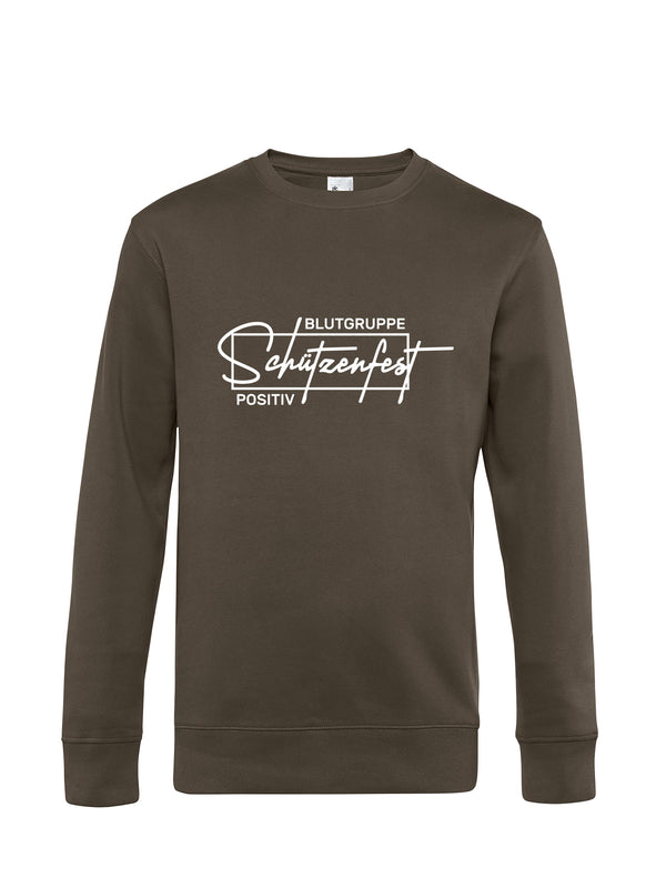 Blutgruppe Schützenfest | Herren Sweatshirt