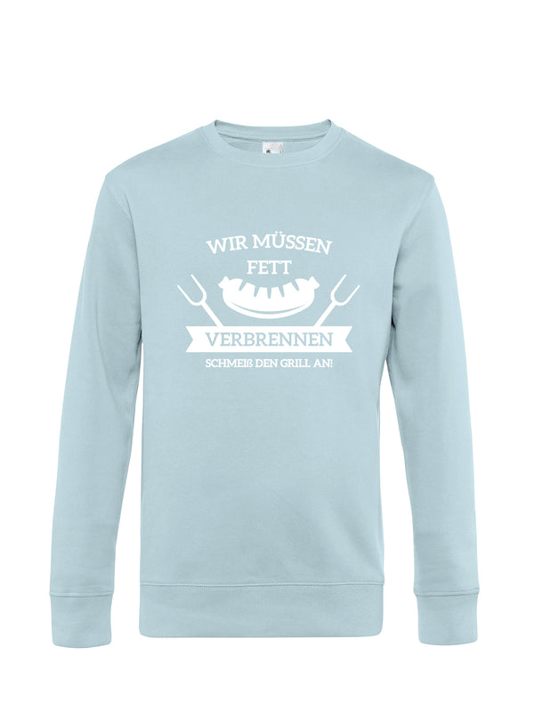 Fett verbrennen | Herren Sweatshirt