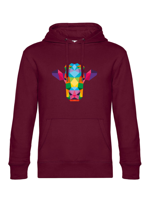 Polygon Kuh | Herren Hoodie
