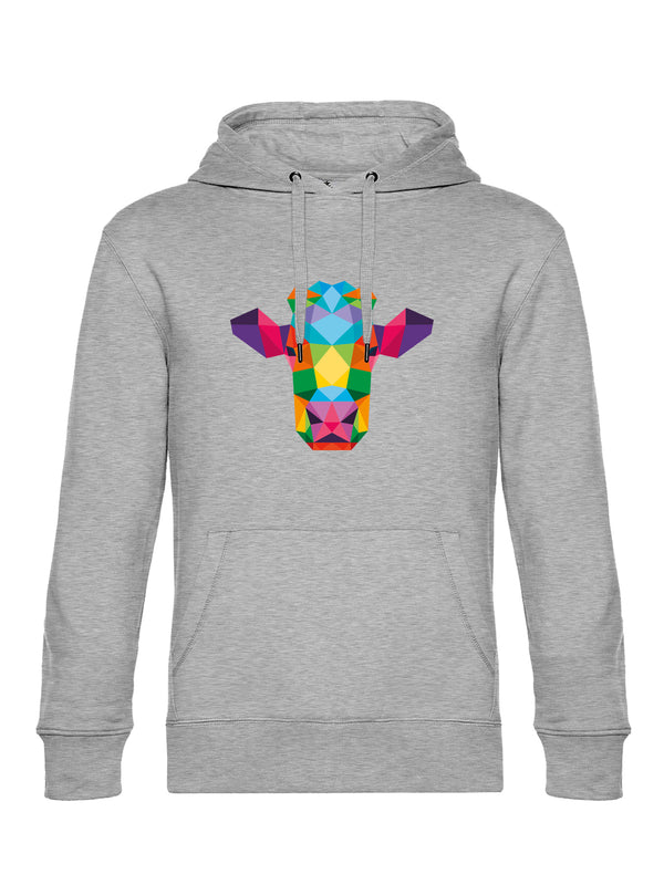Polygon Kuh | Herren Hoodie