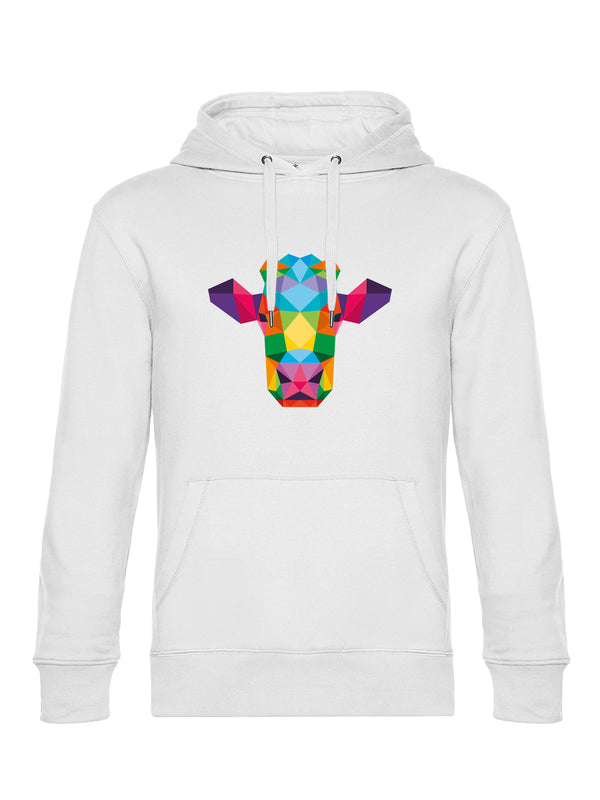 Polygon Kuh | Herren Hoodie