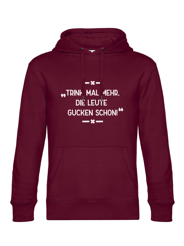 Trink mal mehr | Herren Hoodie