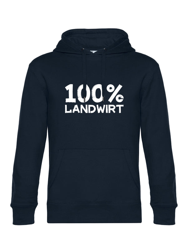 100% Landwirt | Herren Hoodie