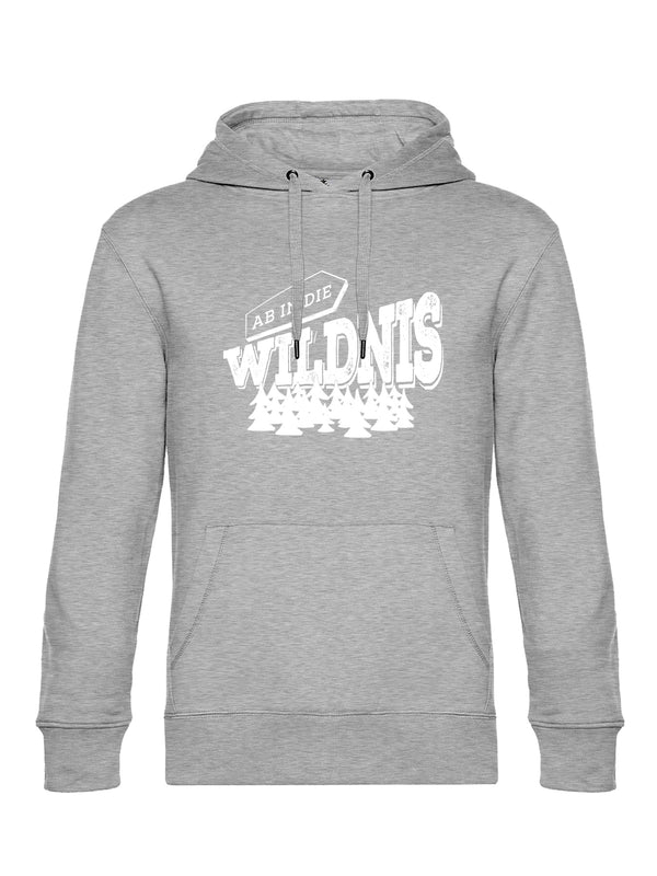 Ab in die Wildnis | Herren Hoodie