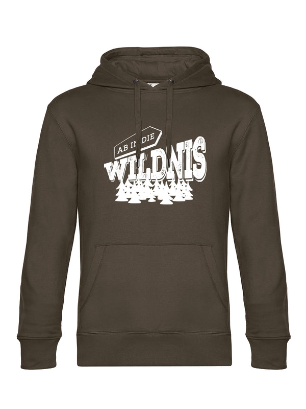 Ab in die Wildnis | Herren Hoodie