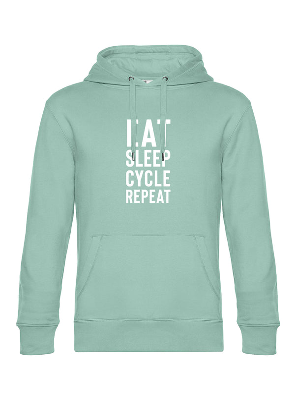 EAT SLEEP CYCLE REPEAT | Herren Hoodie