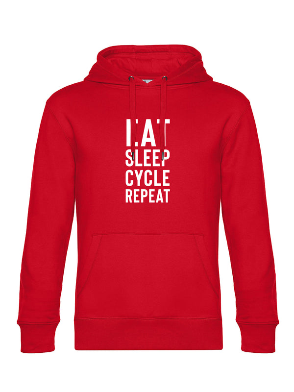 EAT SLEEP CYCLE REPEAT | Herren Hoodie