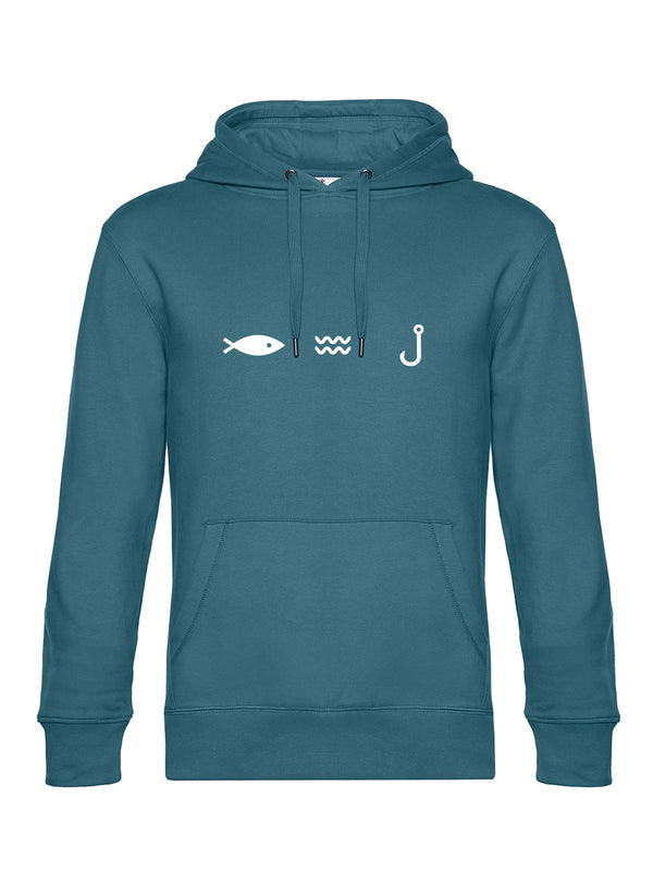 FISCH WASSER HAKEN  | Herren Hoodie