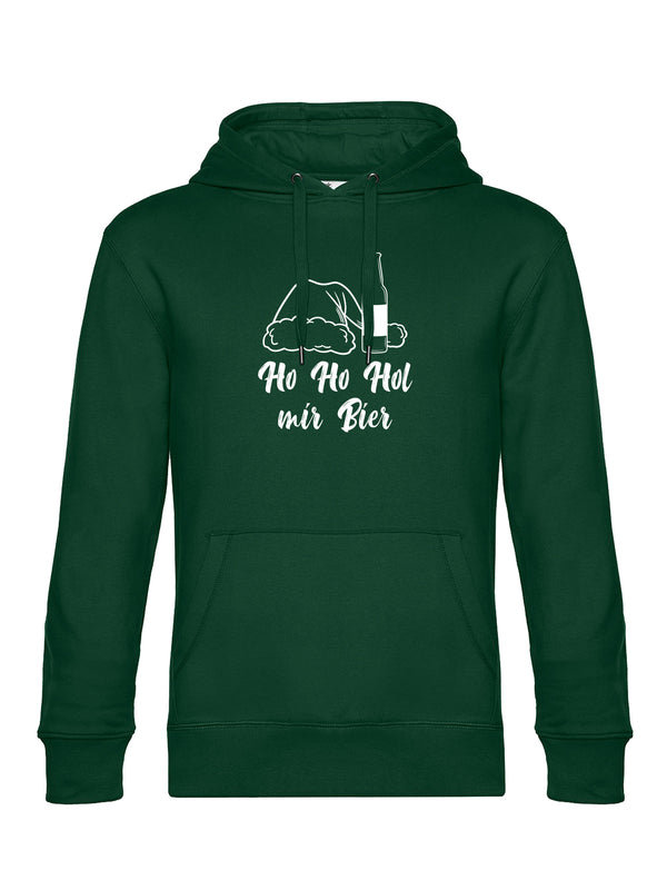 HO HO HOL BIER | Herren Hoodie