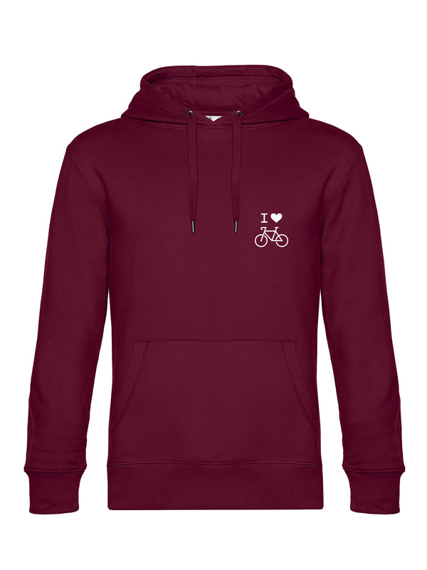 I HEART BIKE | Herren Hoodie