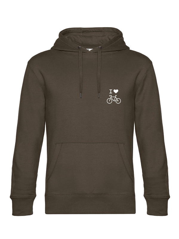 I HEART BIKE | Herren Hoodie