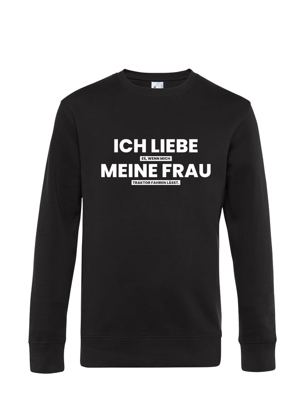 Ich liebe meine Frau | Herren Sweatshirt