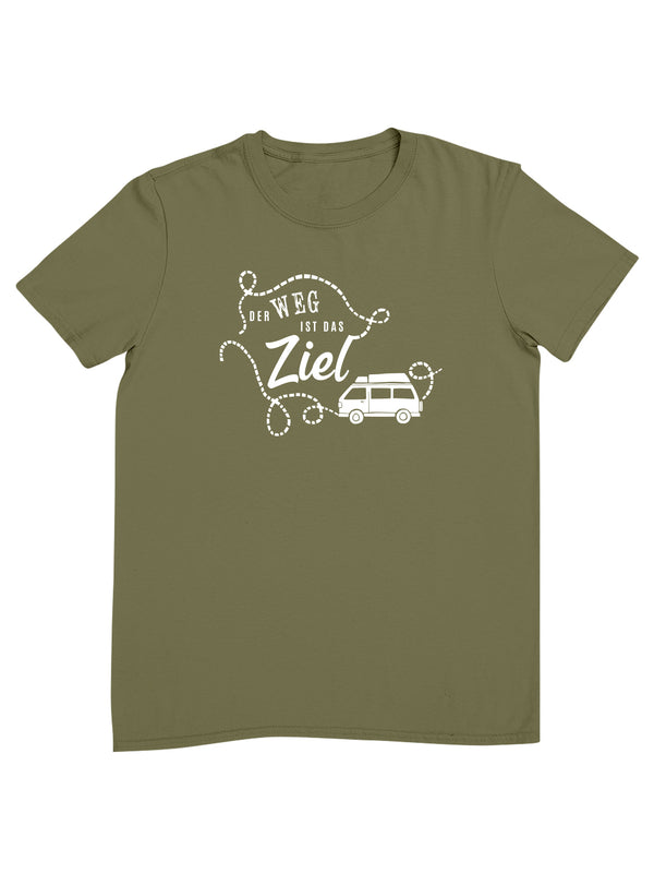 Der Weg ist das Ziel | Herren T-Shirt