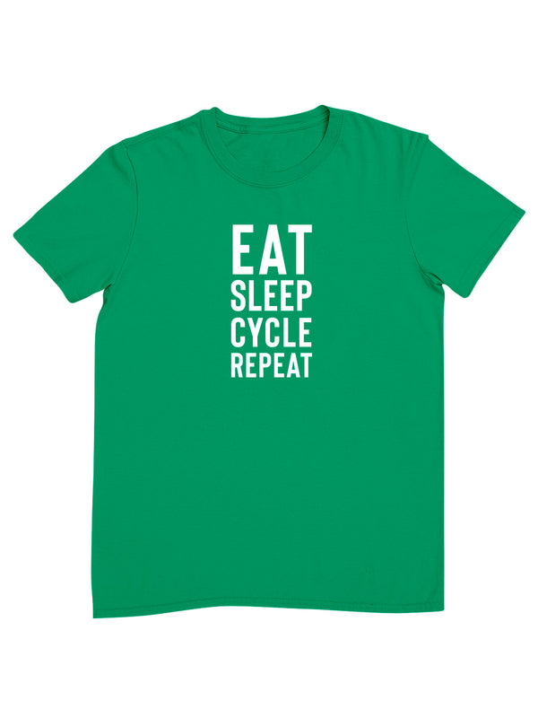 EAT SLEEP CYCLE REPEAT | Herren T-Shirt