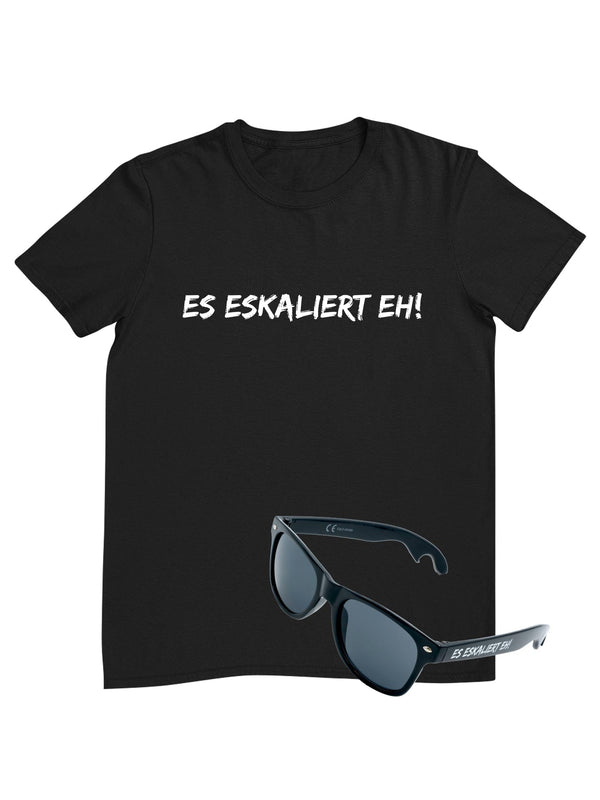 ES ESKALIERT EH! | Herren T-Shirt & Sonnenbrille