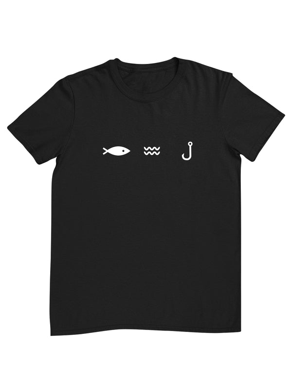 FISCH WASSER HAKEN | Herren T-Shirt