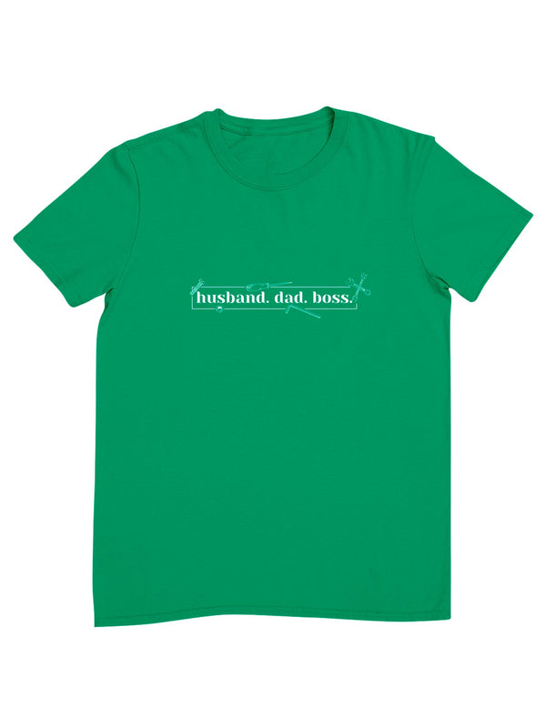 husband.dad.boss | Herren T-Shirt