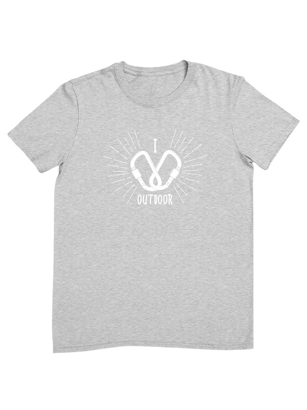 I heart outdoor | Herren T-Shirt