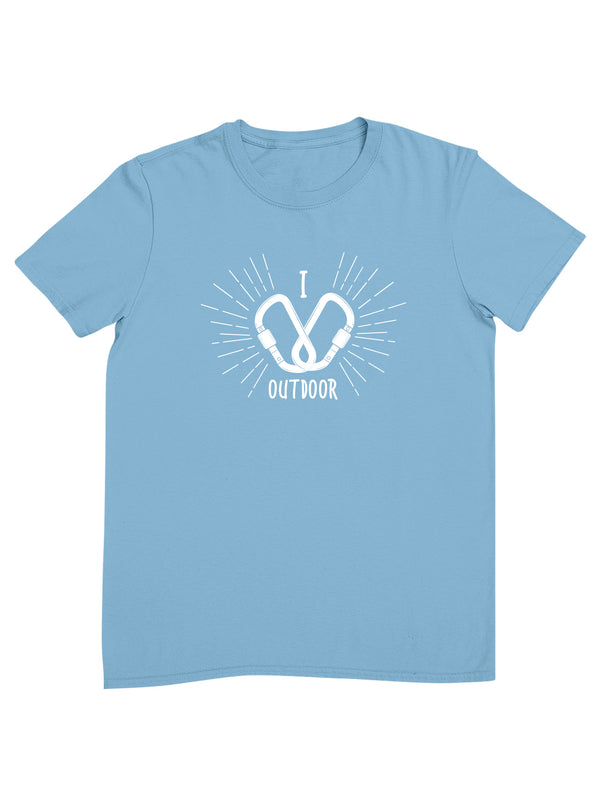 I heart outdoor | Herren T-Shirt