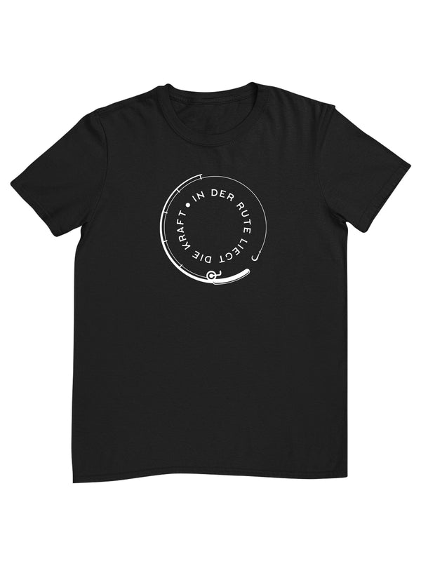 In der Rute liegt die Kraft | Herren T-Shirt