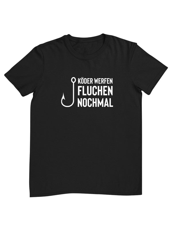 Köder werfen | Herren T-Shirt