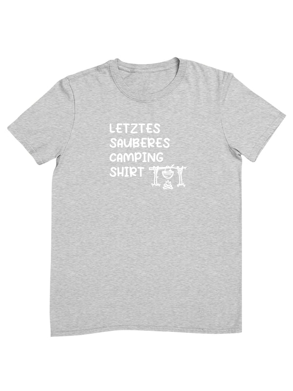 Letztes sauberes CAMPING SHIRT | Herren T-Shirt