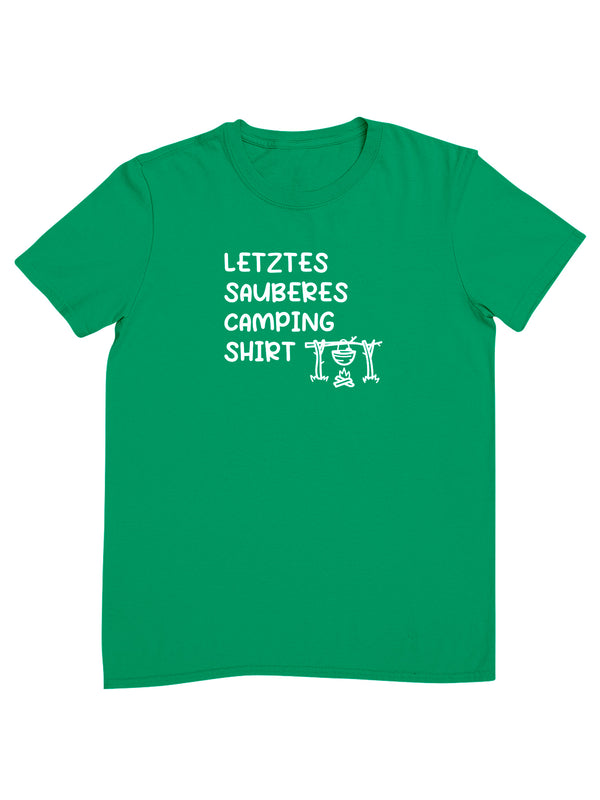 Letztes sauberes CAMPING SHIRT | Herren T-Shirt
