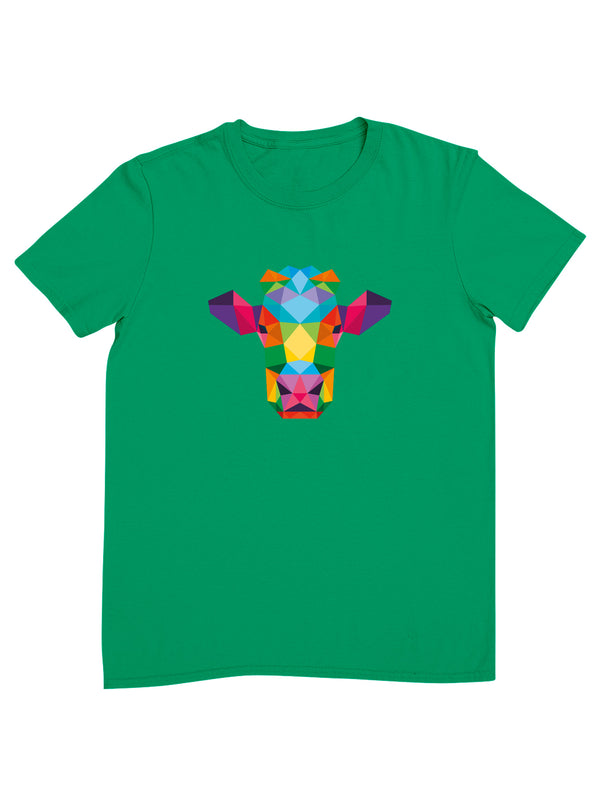 Polygon Kuh | Herren T-Shirt