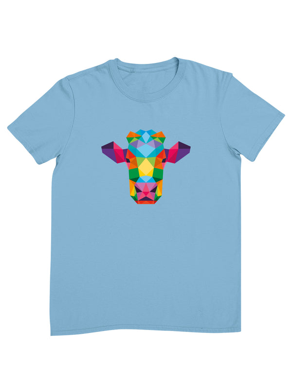 Polygon Kuh | Herren T-Shirt