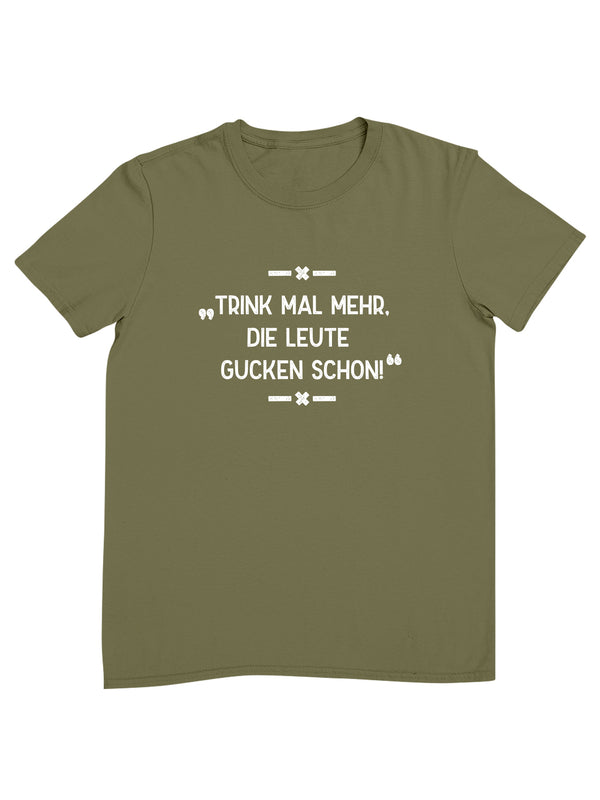 Trink mal mehr | Herren T-Shirt