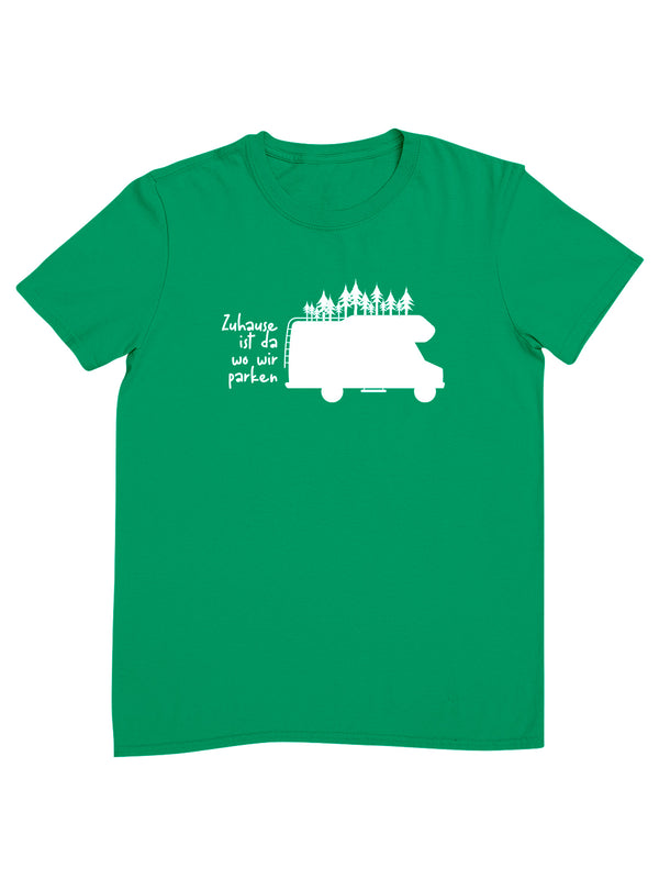 Zuhause ist da wo wir parken | Herren T-Shirt