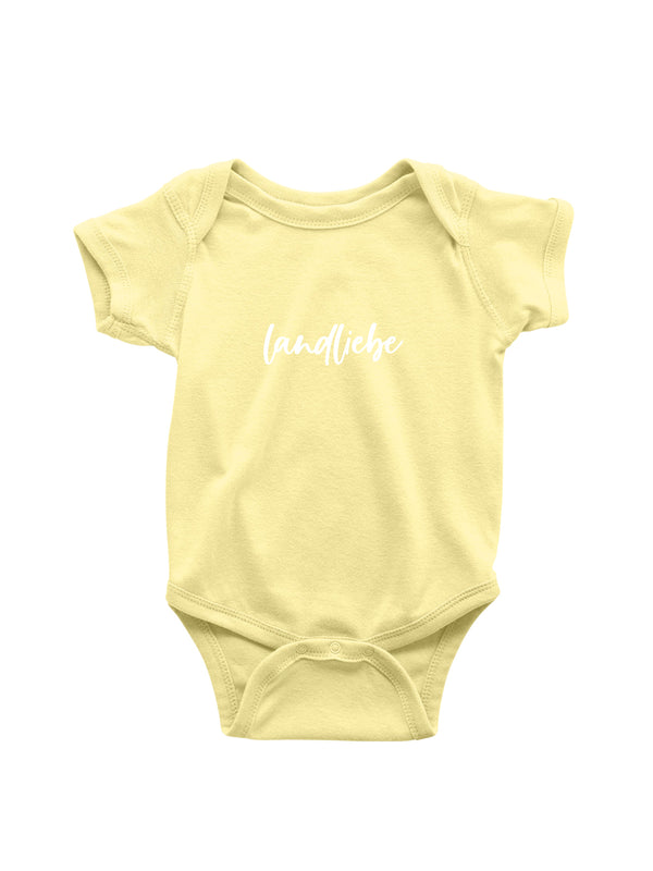 Landliebe | Kurzarm Baby Body