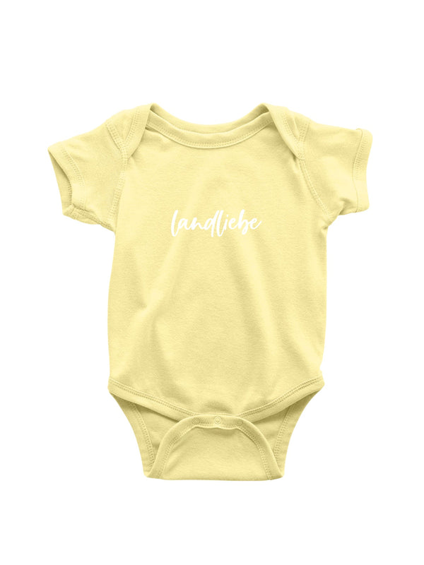 SALE - Landliebe | Kurzarm Baby Body