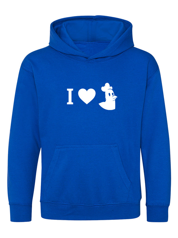 Ich liebe Hühner | Kids Hoodie