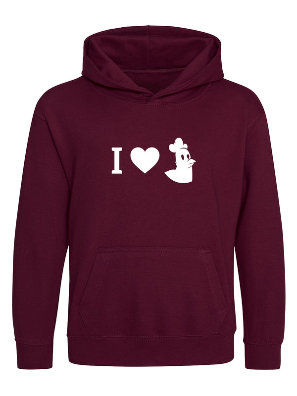 Ich liebe Hühner | Kids Hoodie