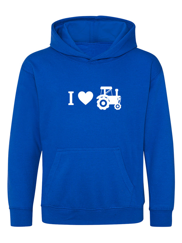 Ich liebe Trecker | Kids Hoodie
