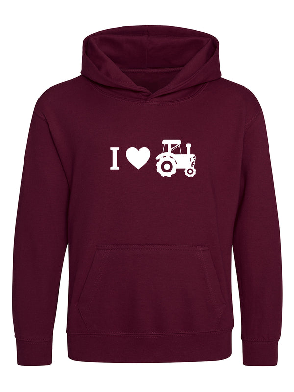 Ich liebe Trecker | Kids Hoodie
