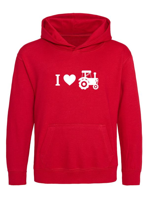 Ich liebe Trecker | Kids Hoodie
