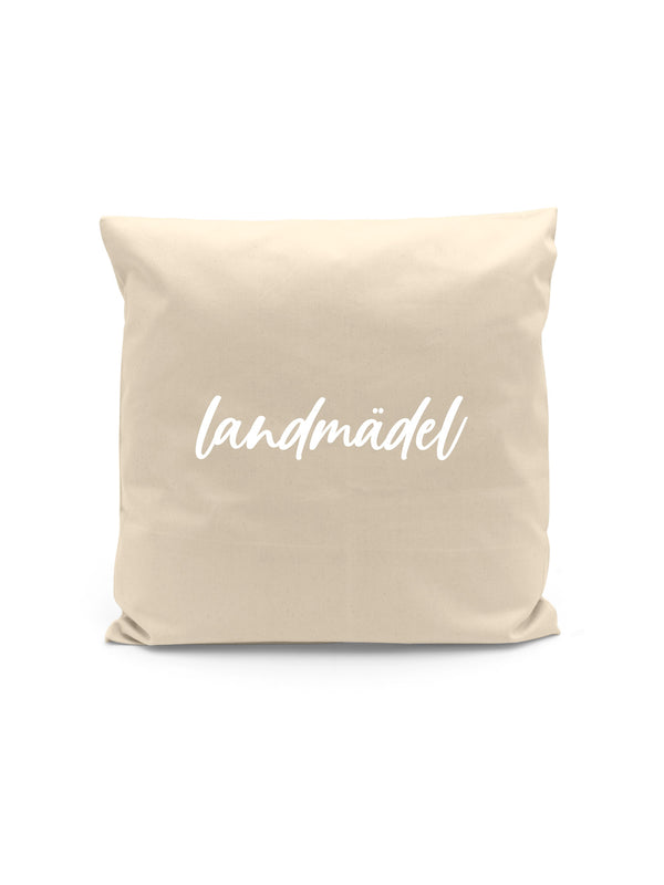 Landmädel | Kissen Quadratisch