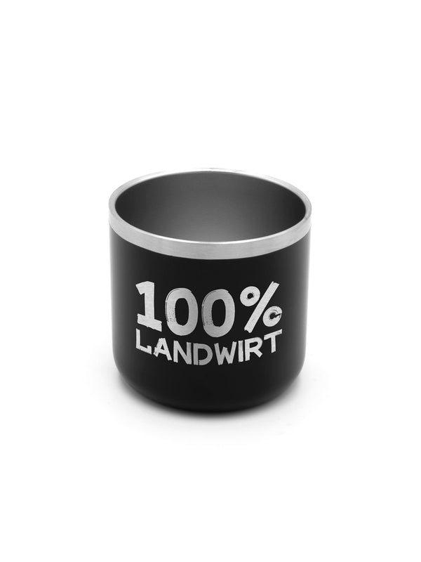 100% Landwirt/in | Tasse aus Edelstahl