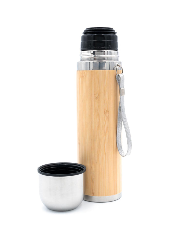 Tee und Wein | Bambus Thermosflasche