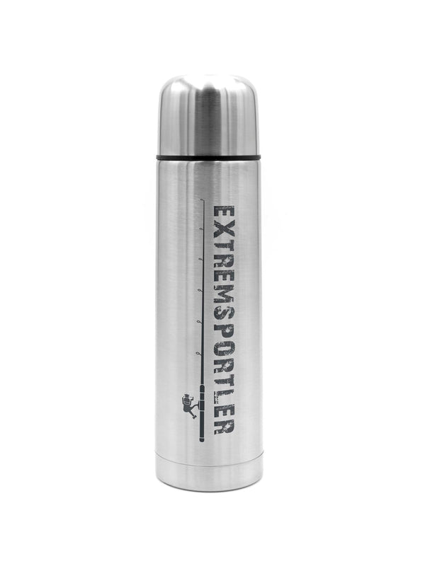 Extremsportler | Thermosflasche Silber