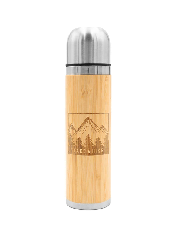 Take a Hike | Bambus Thermosflasche