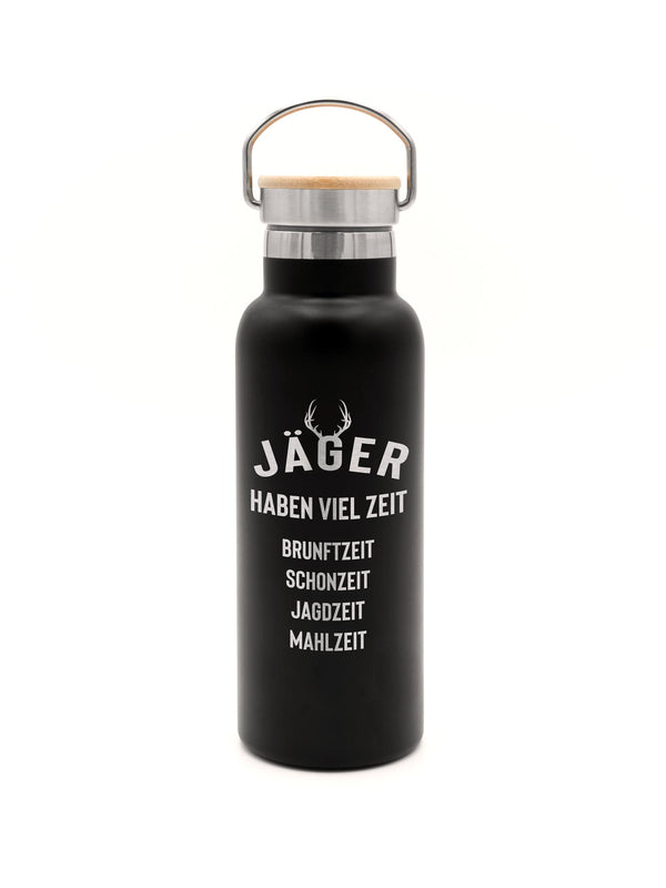 Jäger haben viel Zeit | Trinkflasche